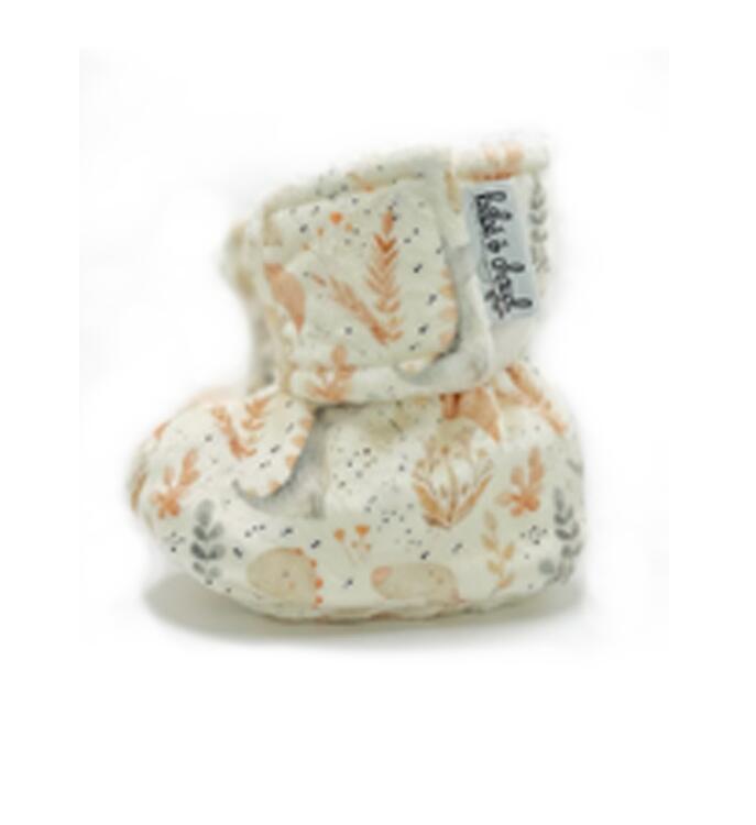 BEBE Ô CHAUD | Pantoufles à Velcro - Dino boho (18-24 mois)