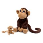 LES DÉGLINGOS | Les Ptipotos - Maman et bébé, Zazou le singe