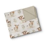 OLEOOPS | Couverture Minky - Lait au chocolat