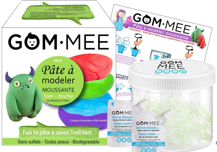 GOM-MEE | Pâte à Modeler Moussante - Vert