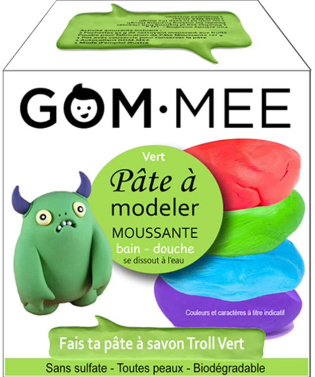 GOM-MEE | Pâte à Modeler Moussante - Vert