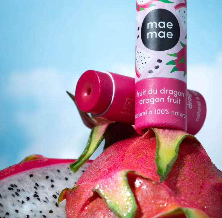 MAE MAE | Baume à Lèvres Teinté - Fruit du dragon