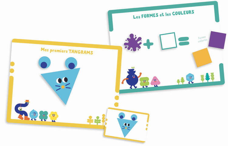 AUZOU | Mon Petit Coffret Aimanté - Formes et couleurs