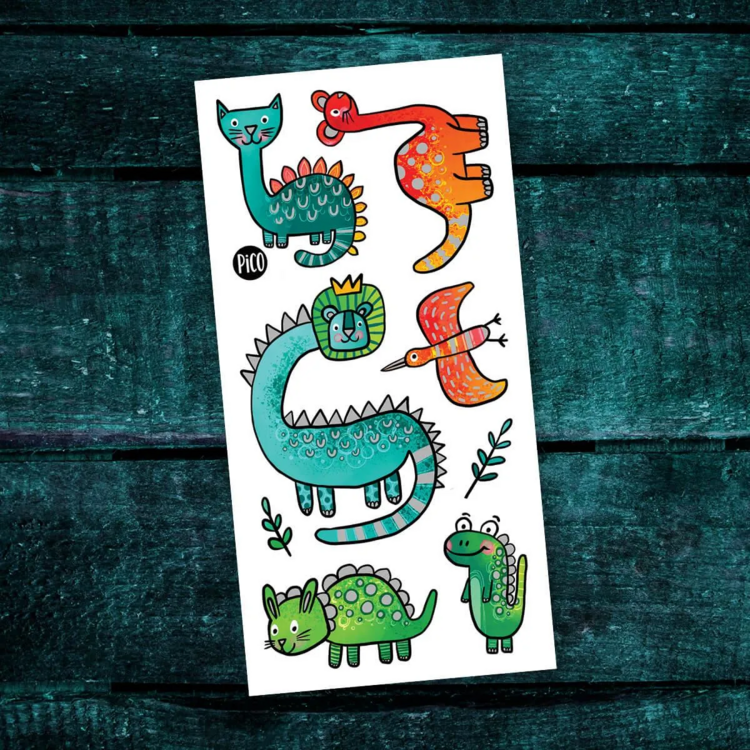 PiCO | Tatouage Temporaire - Les dinoZanimaux