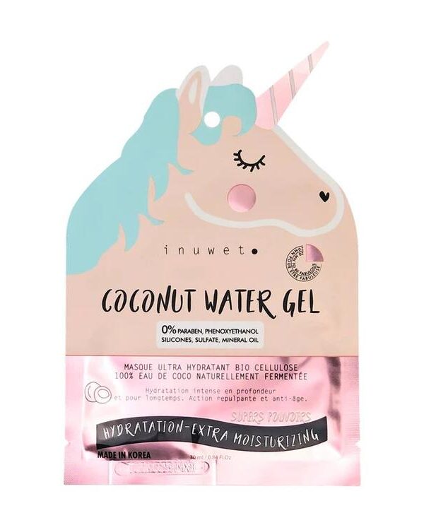 INUWET | Masque visage biocellulose - Hydratant