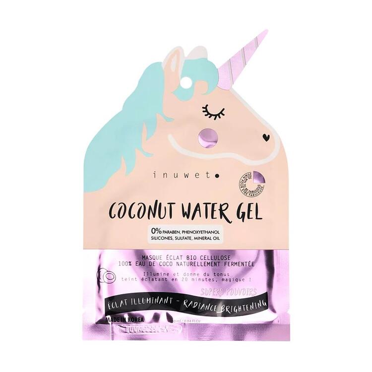 INUWET | Masque visage biocellulose - Éclat illuminant