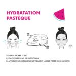 INUWET | Masque Visage Biocellulose - Melon d'eau