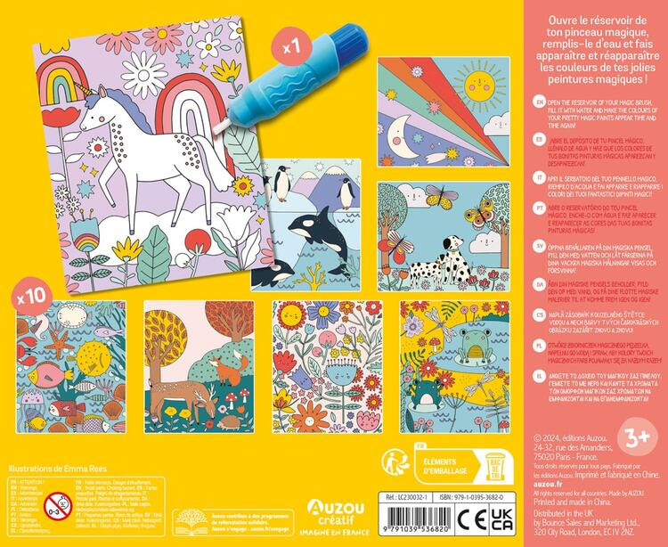 AUZOU | Mon Coffret d'Artiste - Mes premières peintures magiques