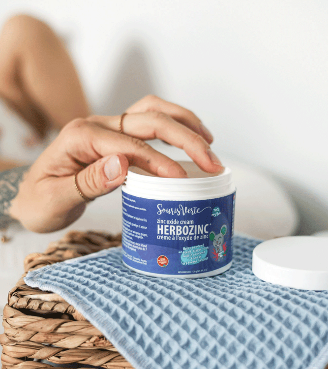 SOURIS VERTE | Crème Herbozinc - 120g