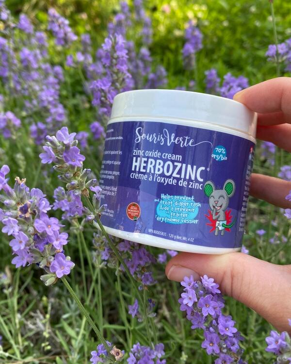SOURIS VERTE | Crème Herbozinc - 120g