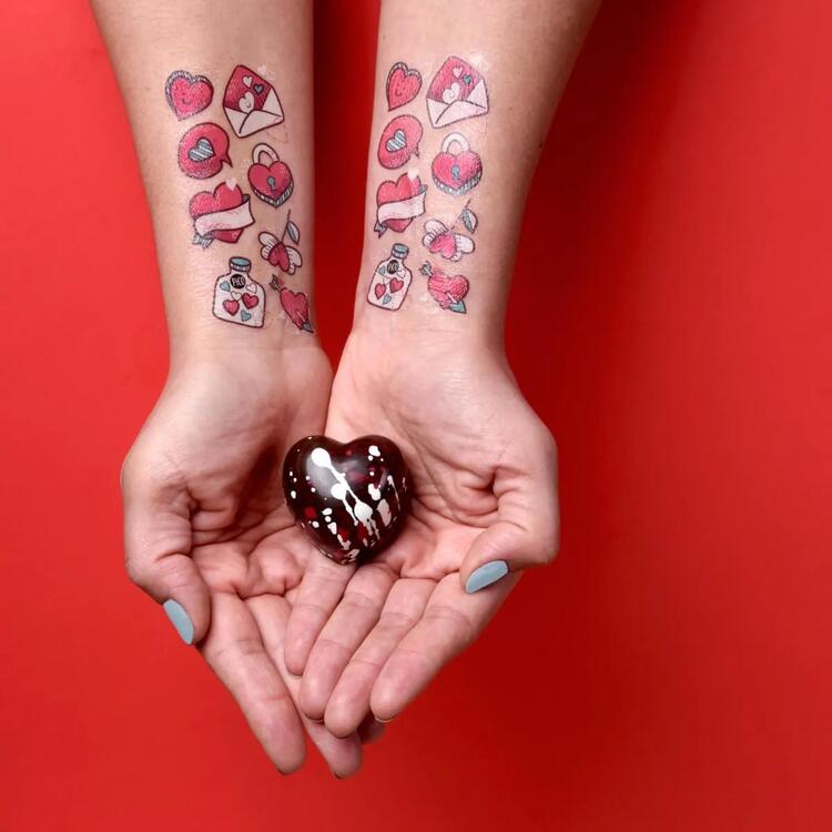 PiCO | Tatouage Temporaire - St-valentin