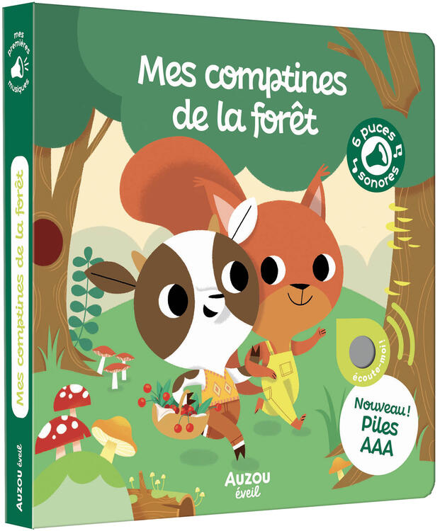 AUZOU | Mes comptines de la forêt
