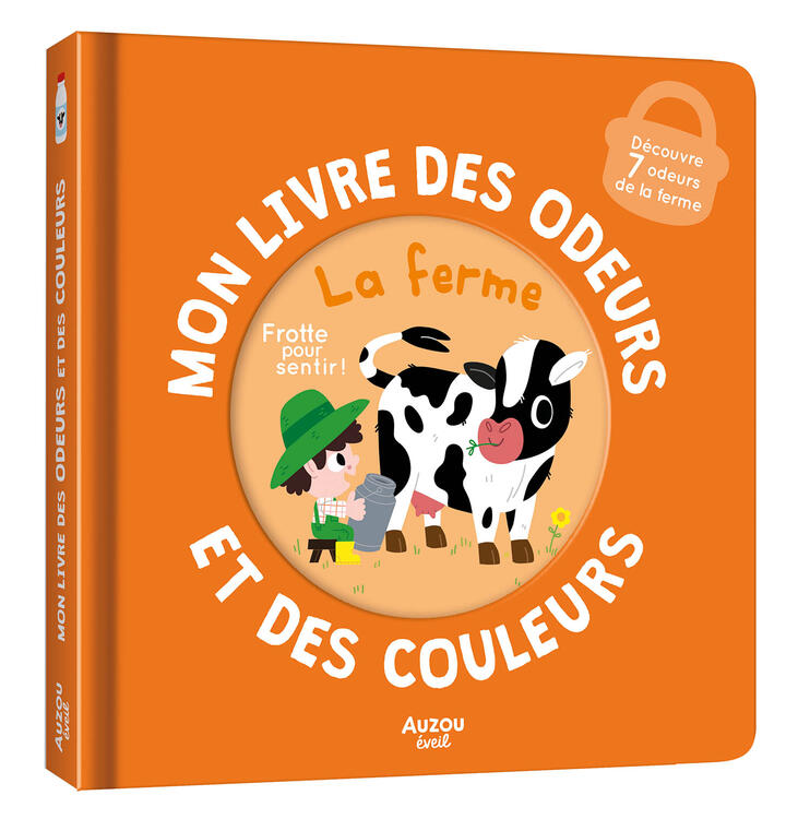 AUZOU | Mon Livre des Odeurs et des Couleurs - La ferme