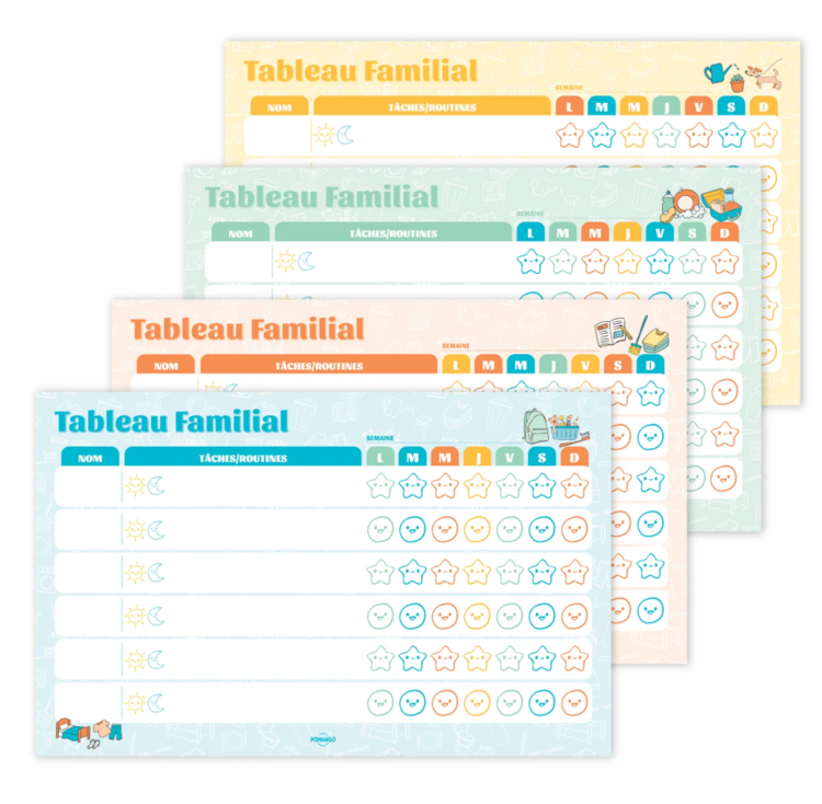 POMANGO | Tableau Familial