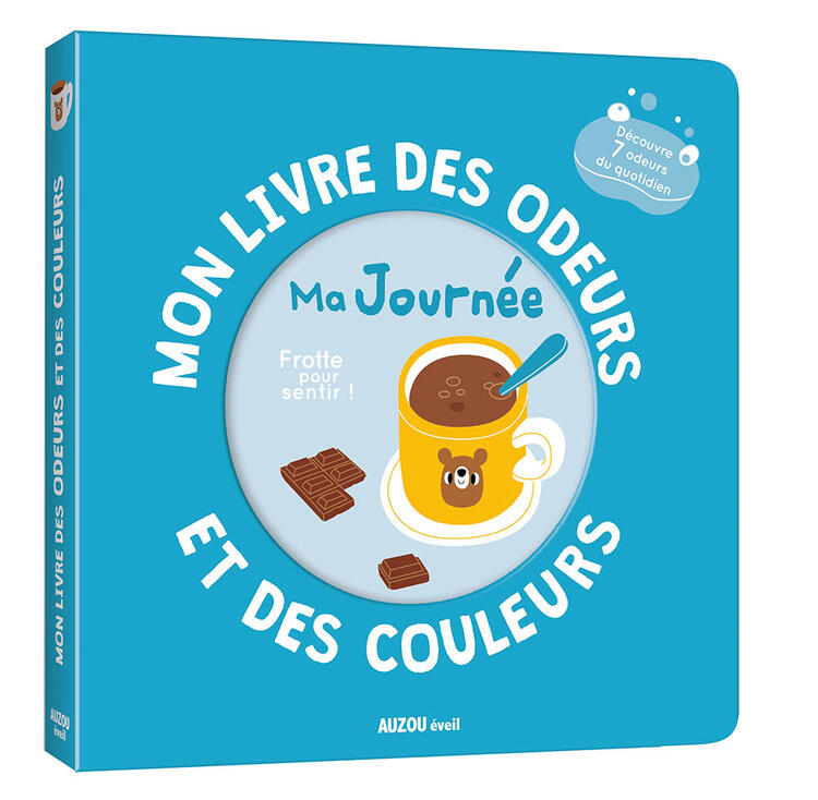 AUZOU | Mon Livre des Odeurs et des Couleurs - Ma journée