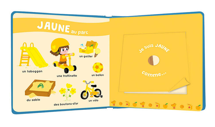 AUZOU | Mon Livre des Odeurs et des Couleurs - Ma journée
