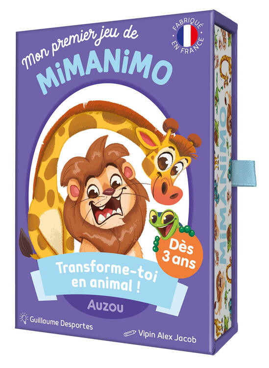 AUZOU | Mon Premier Jeu de - Mimanimo - Transforme-toi en animal!