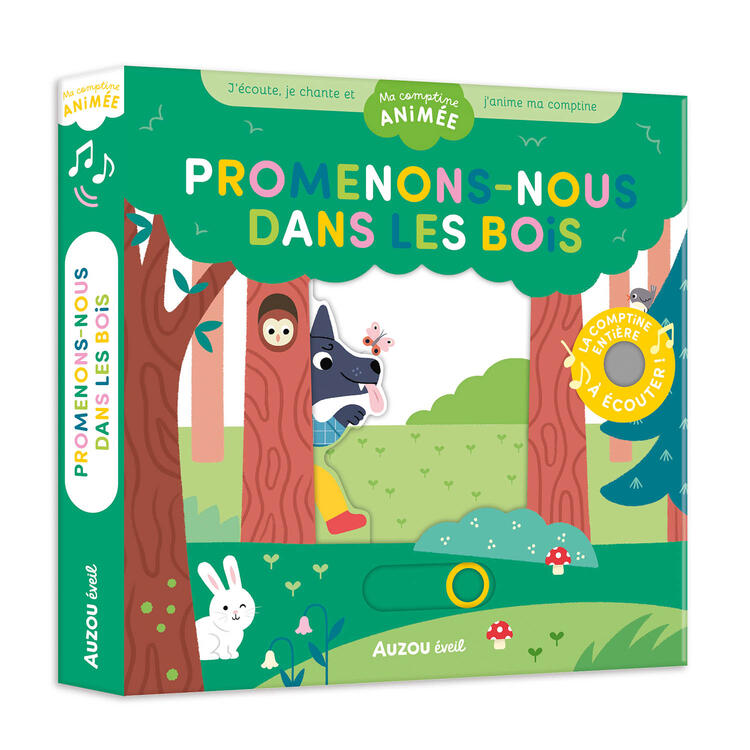 AUZOU | Ma comptine animé - Promenons-nous dans les bois