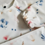 CRÉATION JADE | Bavettes à Manches Longues pour 24-36 mois - Violette