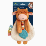Itzy Ritzy | Peluche Itzy Friends Lovey - Wyatt la vache