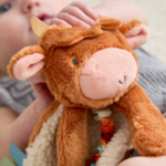 Itzy Ritzy | Peluche Itzy Friends Lovey - Wyatt la vache