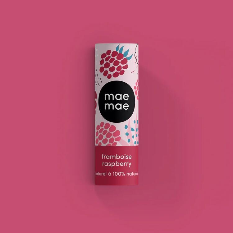 MAE MAE | Baume à Lèvres Naturel - Framboise