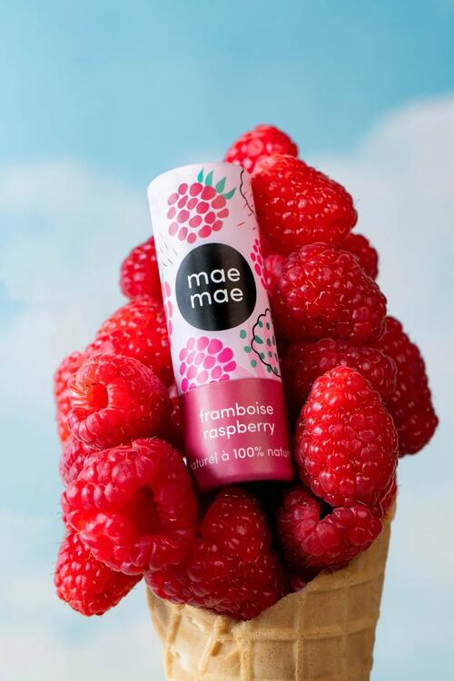 MAE MAE | Baume à Lèvres Naturel - Framboise