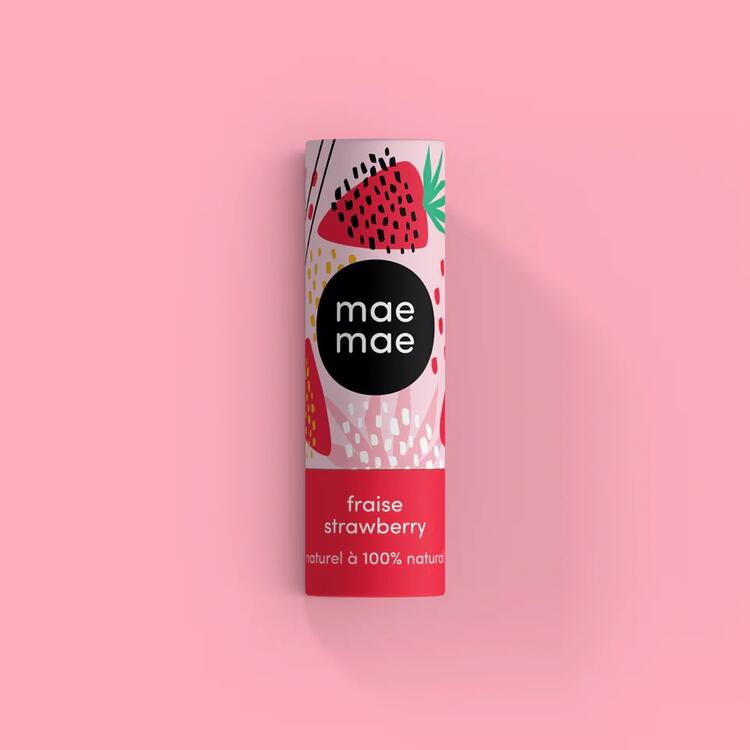 MAE MAE | Baume à Lèvres Naturel - Fraise