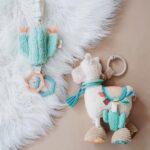 ITZY RITZY | Peluche d'Activité avec Jouet de Dentition - Lama