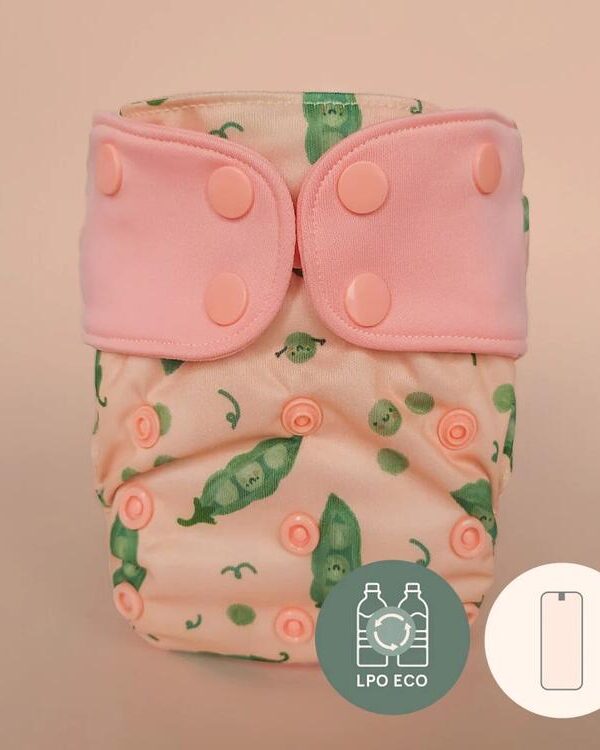 LA PETITE OURSE | Couche Nouveau-Né - Mini - Pois vert