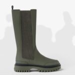 ZARA | Botte vert olive - Fille (grandeur 4 junior) * Neuf