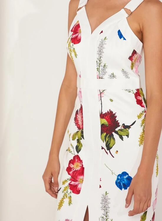 TED BAKER | Robe bodycon Amylia Sundae (Xsmall)
