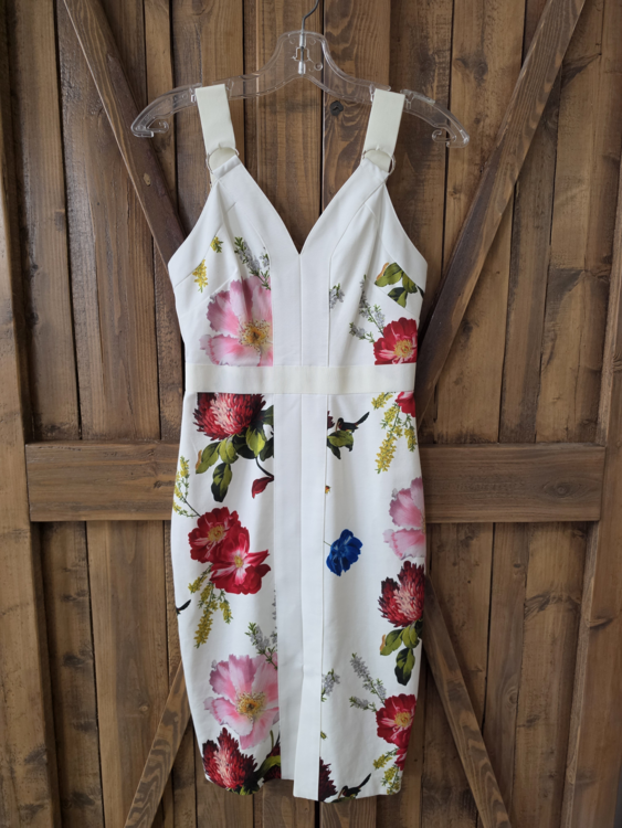 TED BAKER | Robe bodycon Amylia Sundae (Xsmall)