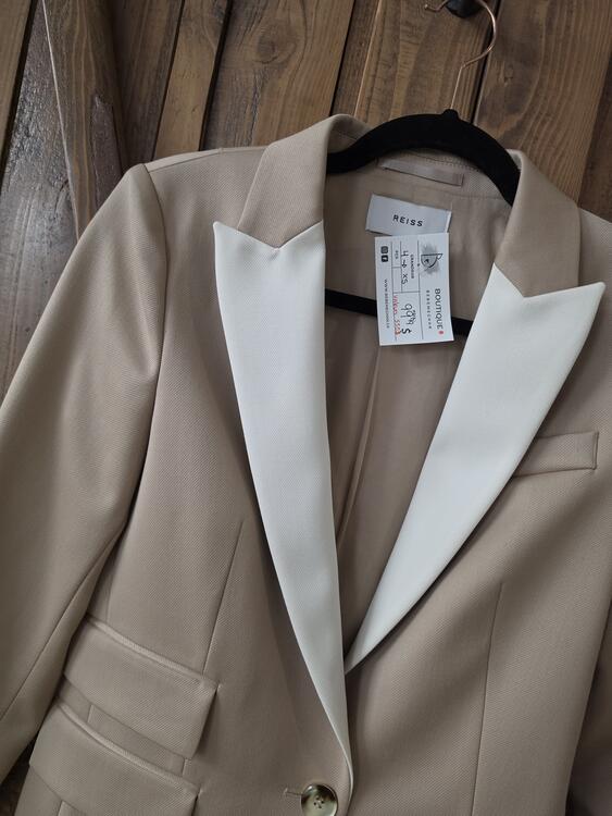 REISS | Balzer croisé crème (gr 4 - Xsmall)