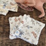 BALUCHON | Trio de lingettes nettoyantes - Lapin