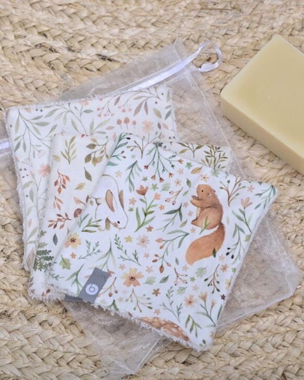 BALUCHON | Trio de lingettes nettoyantes - Animaux