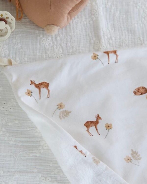 BALUCHON | Mini doudou attache-suce - Bambi