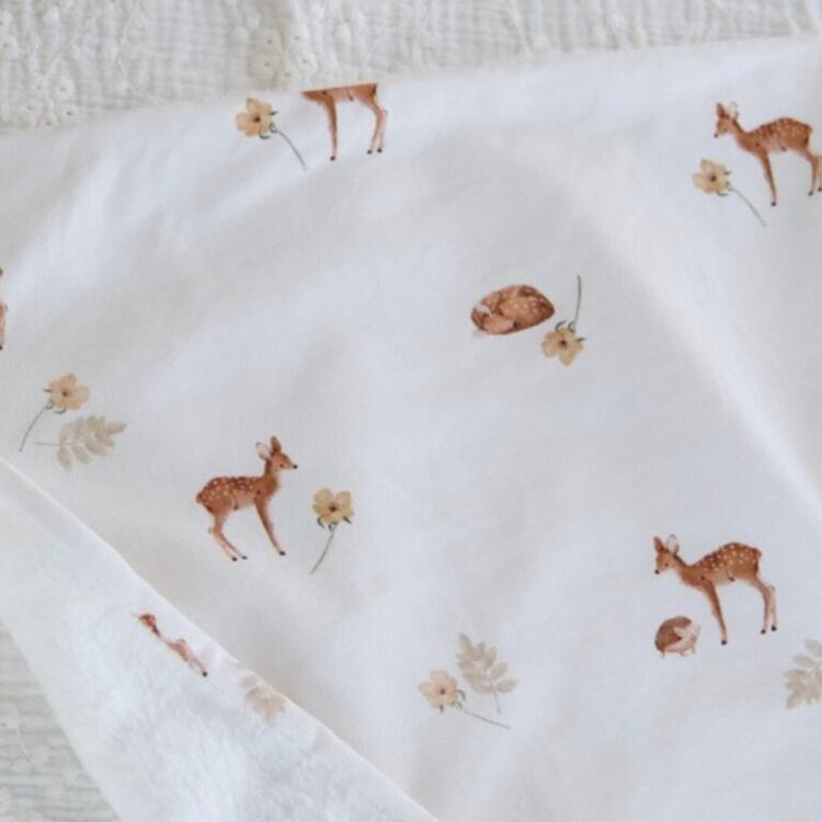 BALUCHON | Mini doudou attache-suce - Bambi