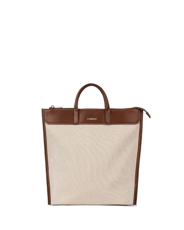 LAMBERT | Le Maelle - Sac à dos en canevas - Hazelnut