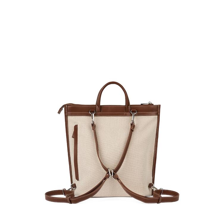 LAMBERT | Le Maelle - Sac à dos en canevas - Hazelnut