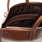 LAMBERT | Le Maelle - Sac à dos en canevas - Hazelnut