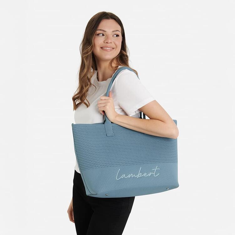 LAMBERT | Le Alicia - Sac fourre-tout en tricot - Daydream