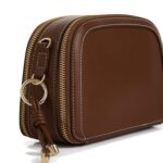 LAMBERT | Le Emmy - Sac bandouillère en cuir vegan - Hazelnut