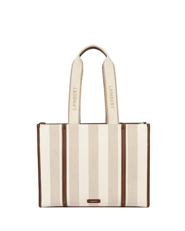 LAMBERT | Le Erica - Sac fourre-tout en canevas - Hazelnut