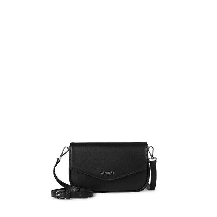 LAMBERT | Le Gabby - Sac à main 2-en-1 en cuir vegan - Noir
