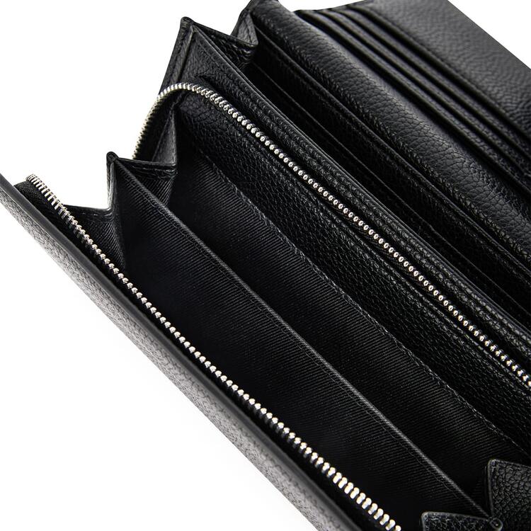 LAMBERT | Le Alondra - Portefeuille moyen en cuir vegan - Noir