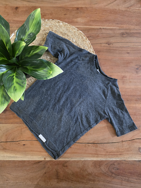 ZAK & ZOÉ | T-Shirt Évolutif - Gris foncé (12-24 mois)