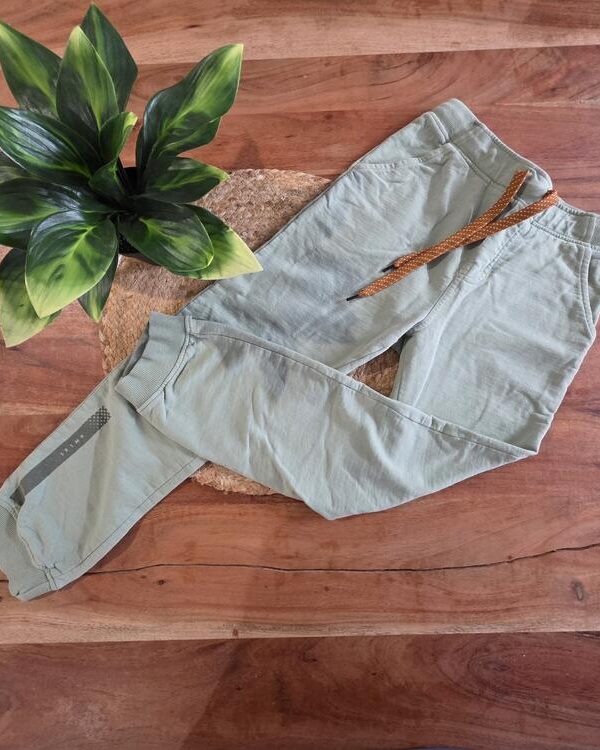 SOURIS MINI | Pantalon Style Jogging - Vert (8 ans)