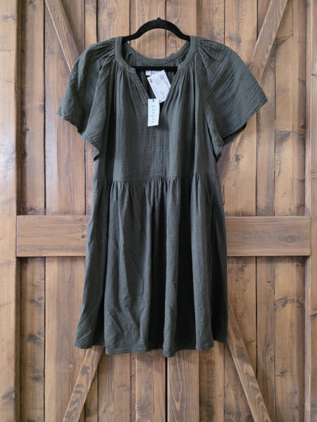 VELVET | Robe Jamie - Verte (Small) *Neuf