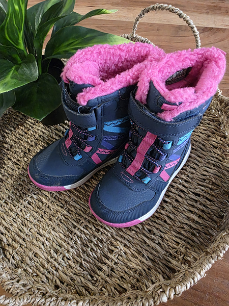 MERRELL | Botte d'Hiver - Marine et rose (gr.8)